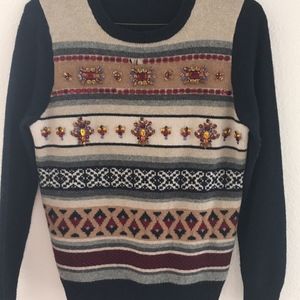 Discounted Jcrew jeweled sweater